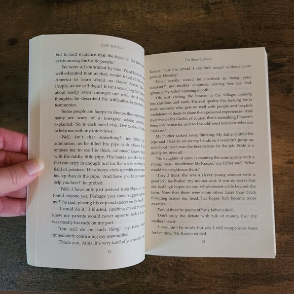 Evie Woods The Story Collector Historical Fiction Book - Picture 2 of 4